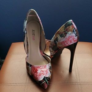 Floral  heels